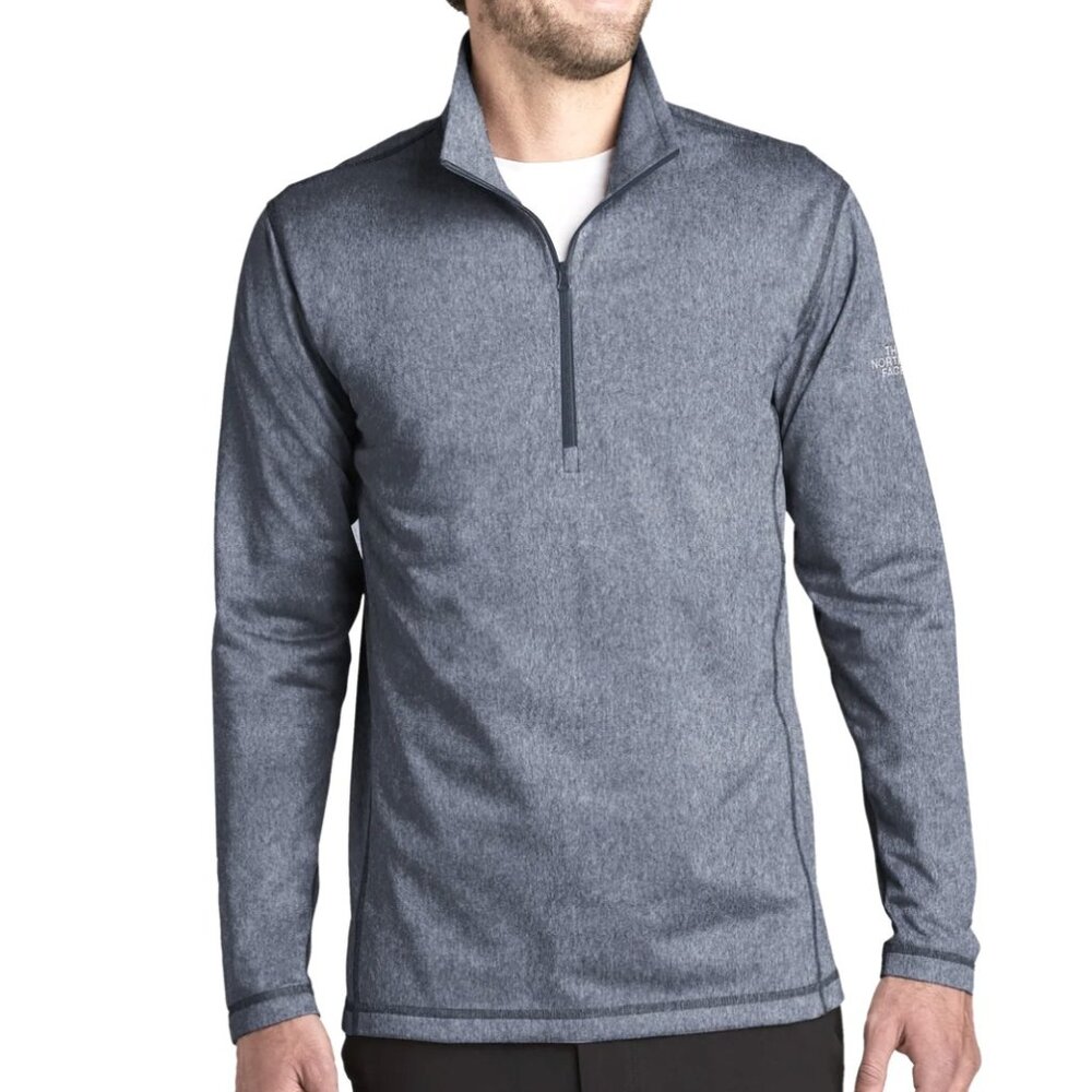 The North Face ® Tech 1/4-Zip Fleece Urban Navy Heather MEN'S Pullover